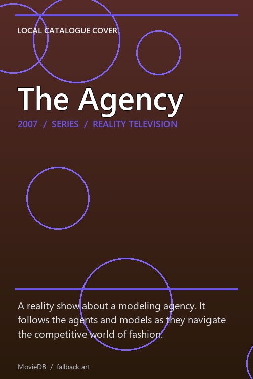 The Agency poster