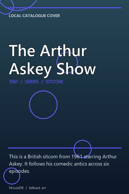The Arthur Askey Show poster