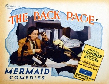 The Back Page poster