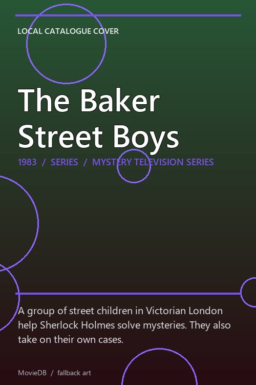 The Baker Street Boys poster
