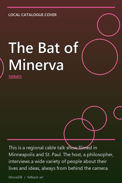 The Bat of Minerva poster