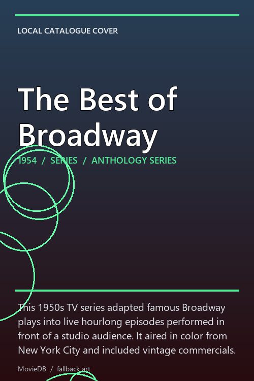 The Best of Broadway poster