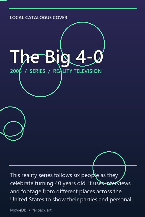 The Big 4-0 poster