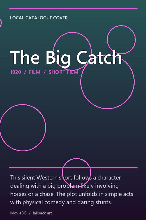 The Big Catch poster