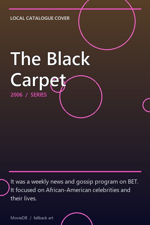 The Black Carpet poster
