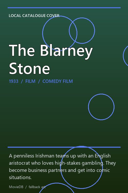 The Blarney Stone poster