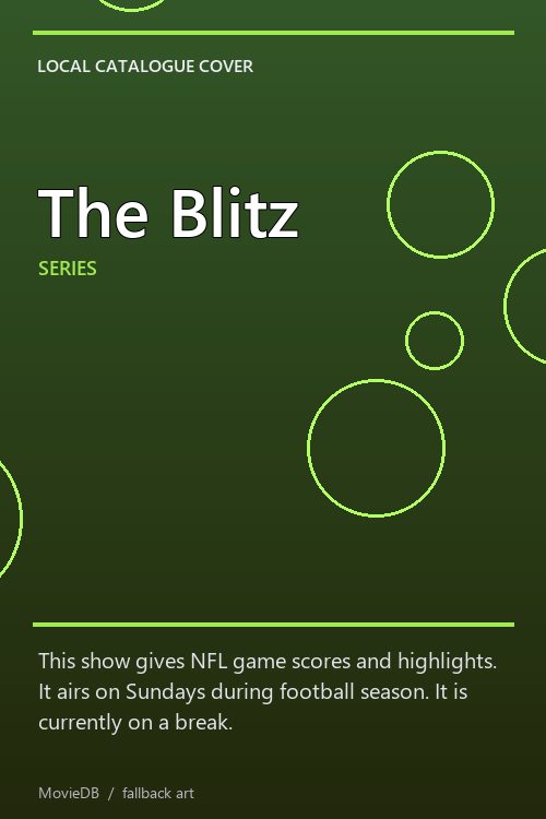 The Blitz poster
