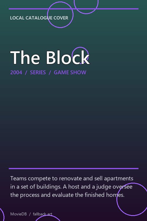 The Block poster