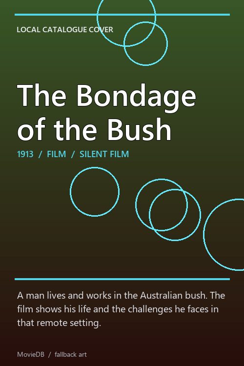 The Bondage of the Bush poster