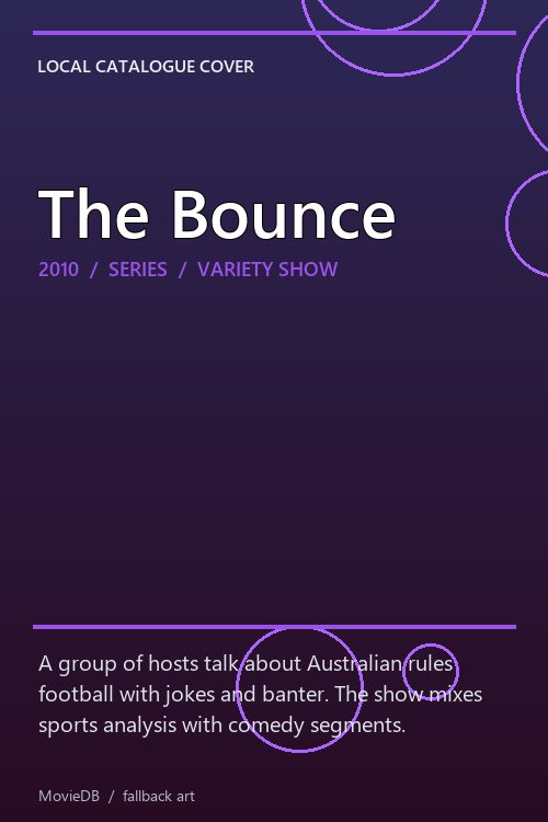 The Bounce poster
