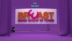 The Breast Darn Show in Town poster