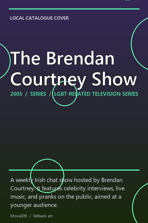 The Brendan Courtney Show poster