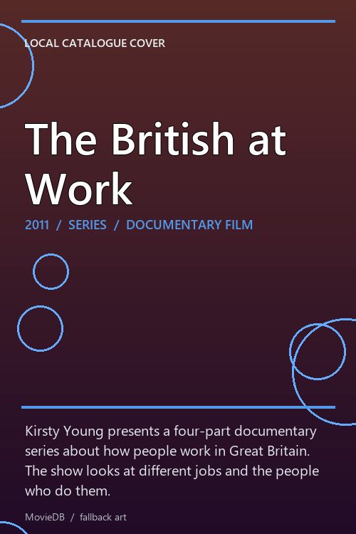 The British at Work poster