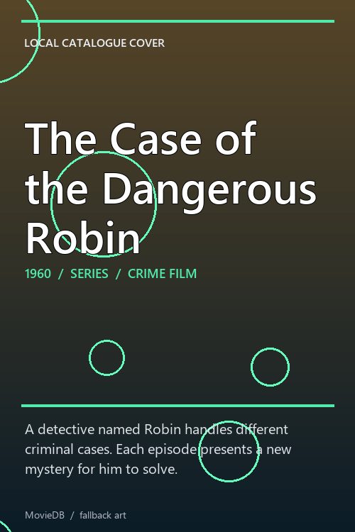 The Case of the Dangerous Robin poster