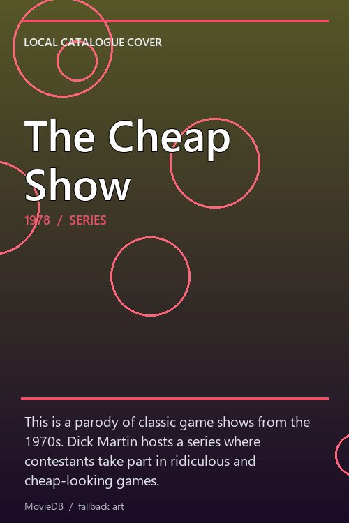 The Cheap Show poster