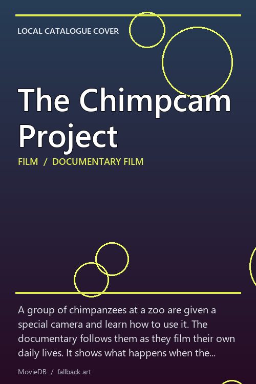 The Chimpcam Project poster