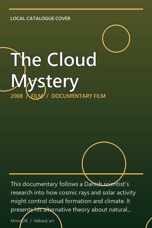 The Cloud Mystery poster