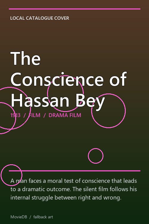 The Conscience of Hassan Bey poster