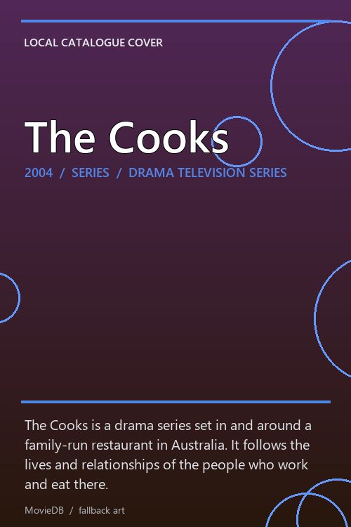 The Cooks poster