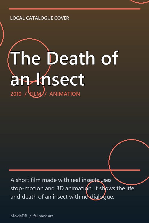 The Death of an Insect poster