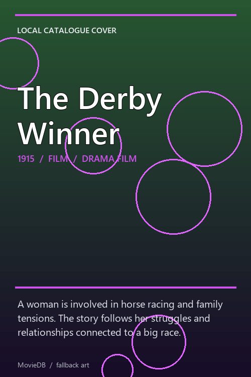 The Derby Winner poster