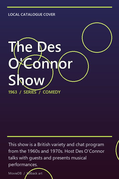 The Des O'Connor Show poster