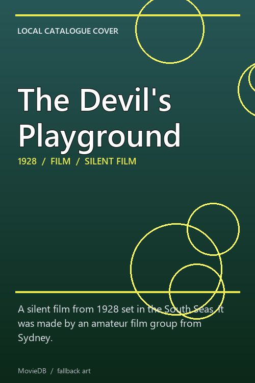 The Devil's Playground poster