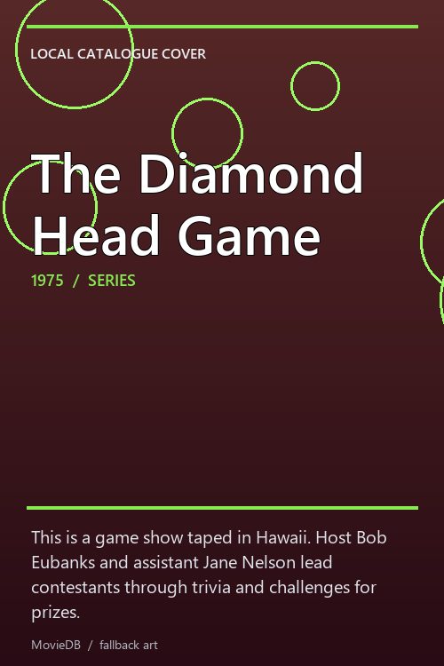 The Diamond Head Game poster