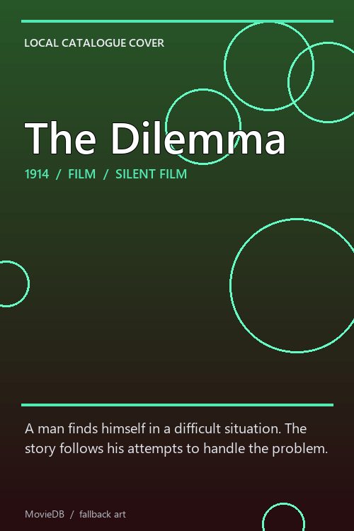 The Dilemma poster