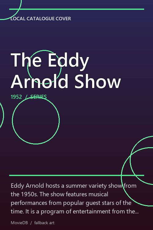 The Eddy Arnold Show poster