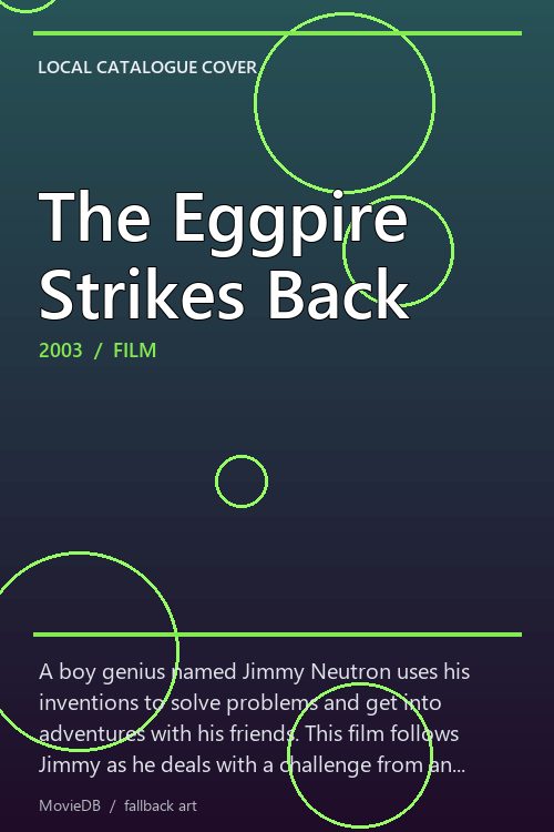 The Eggpire Strikes Back poster