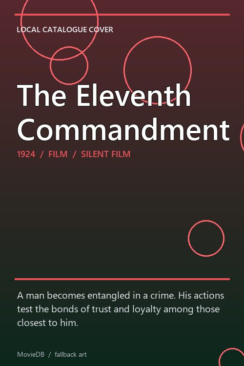The Eleventh Commandment poster