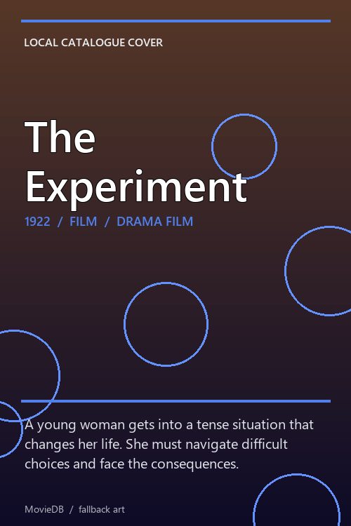 The Experiment poster