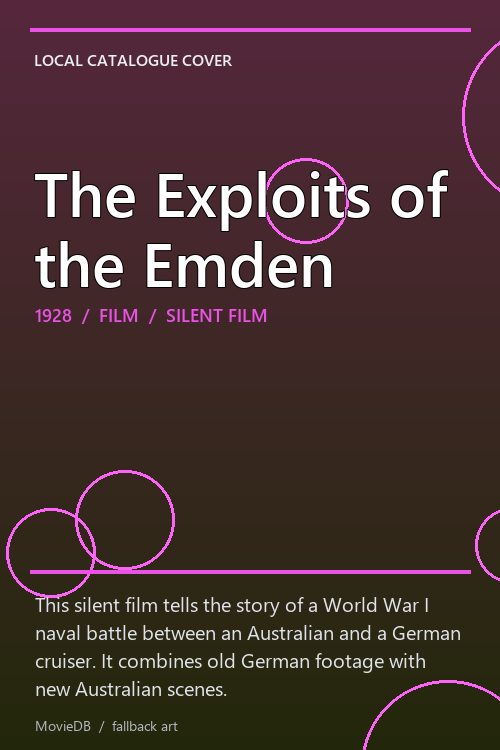 The Exploits of the Emden poster