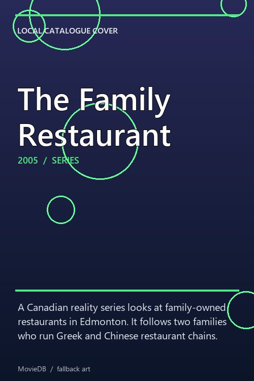 The Family Restaurant poster