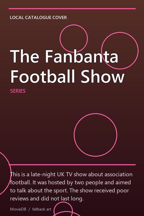 The Fanbanta Football Show poster