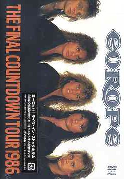 The Final Countdown Tour 1986 poster