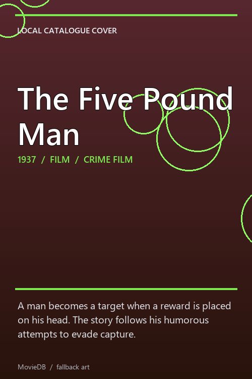 The Five Pound Man poster