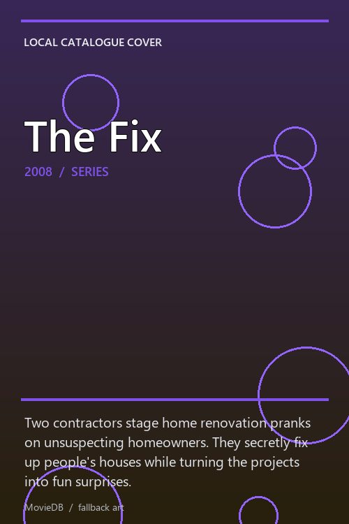 The Fix poster