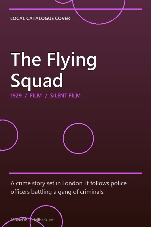 The Flying Squad poster