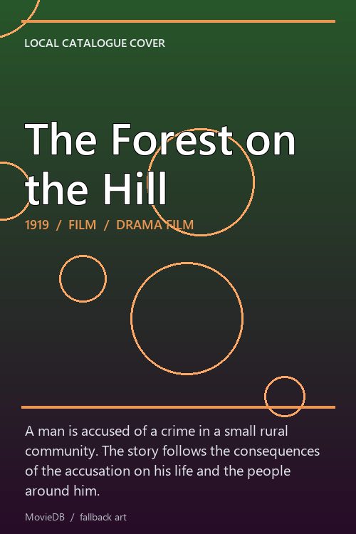 The Forest on the Hill poster