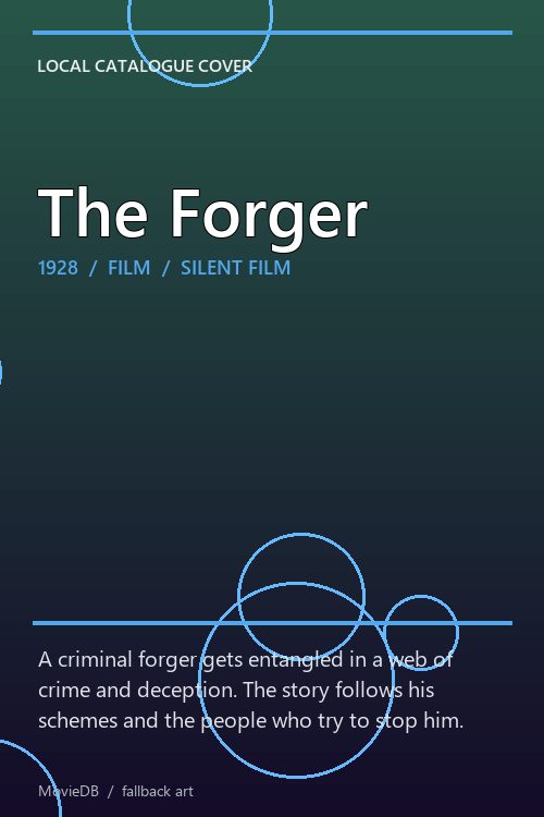 The Forger poster