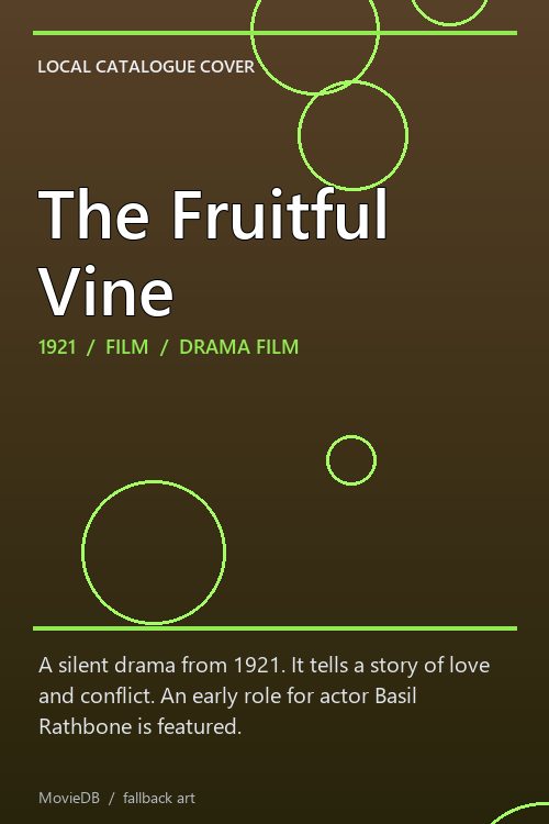 The Fruitful Vine poster