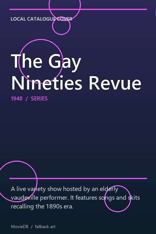 The Gay Nineties Revue poster