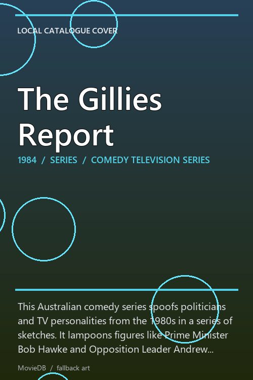 The Gillies Report poster
