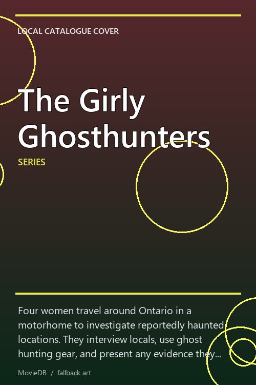 The Girly Ghosthunters poster