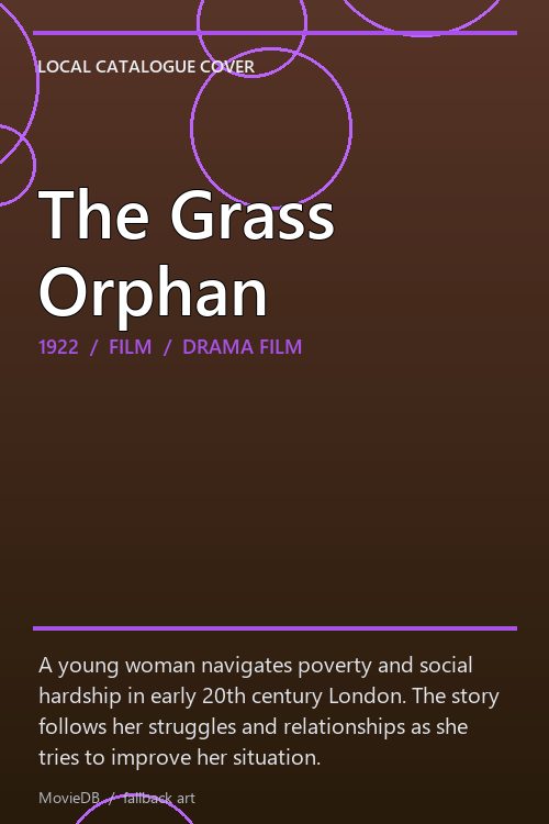 The Grass Orphan poster