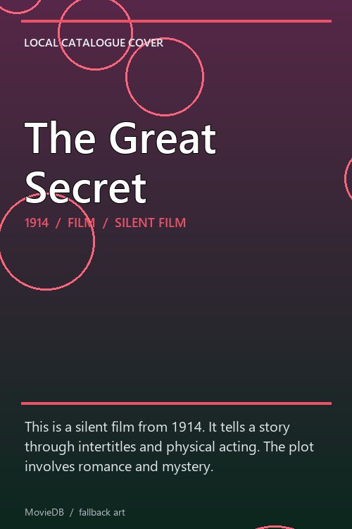 The Great Secret poster