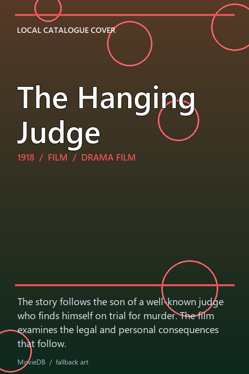 The Hanging Judge poster