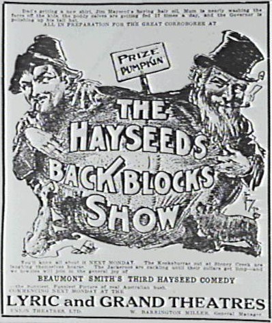 The Hayseeds' Back-blocks Show poster
